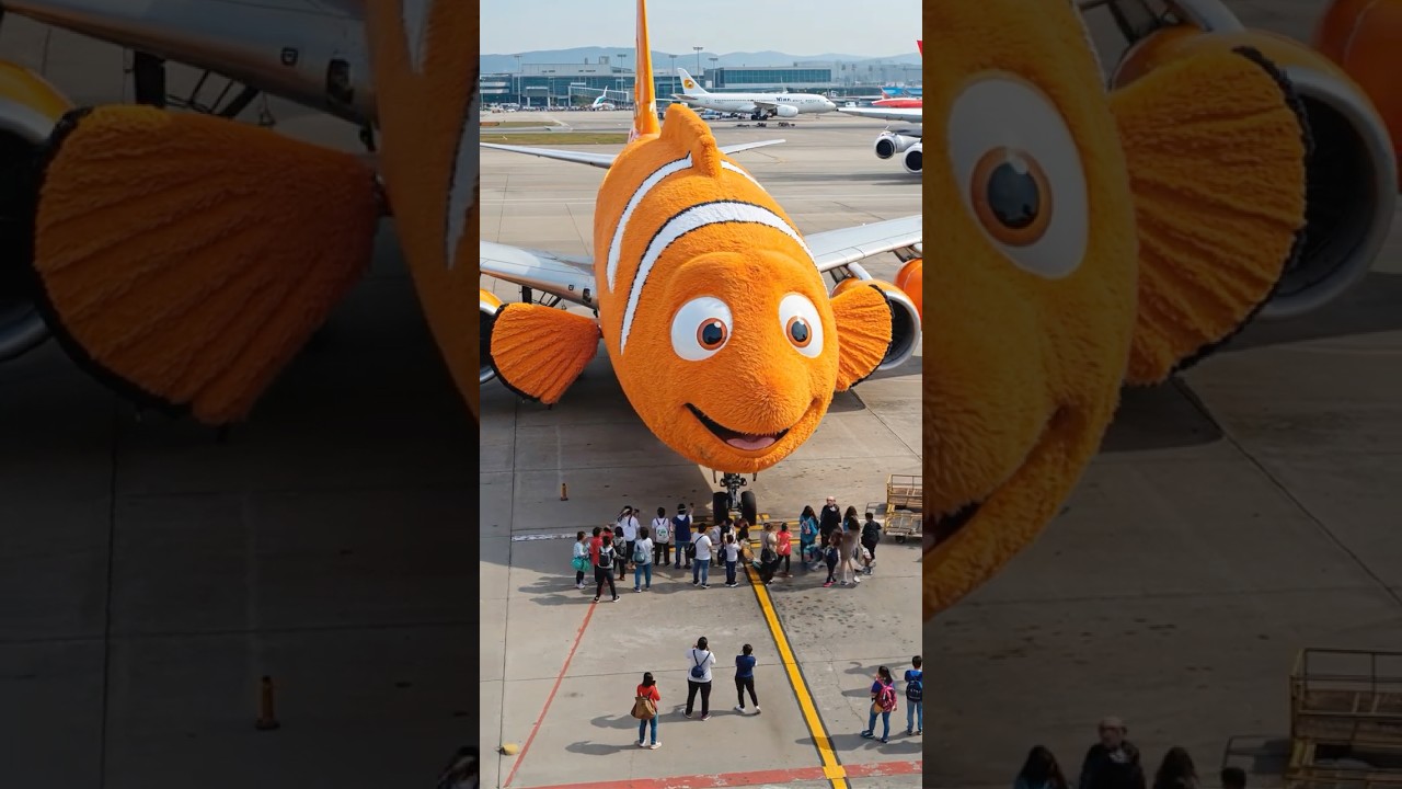 🐟Авиакомпания Nemo Fish Airlines✈️💙 Добро пожаловать на борт вашего полета мечты!