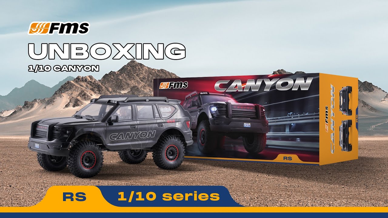 Unbox the Beast! - FMS 1/10 Canyon Crawler
