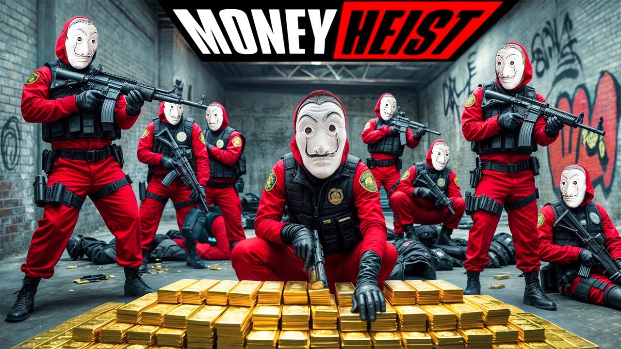 PARKOUR VS MONEY HEIST! 6 | BAD GUYS: NO ESCAPE, POLICE Close Trap Fast (BELLA CIAO REMIX) Epic POV