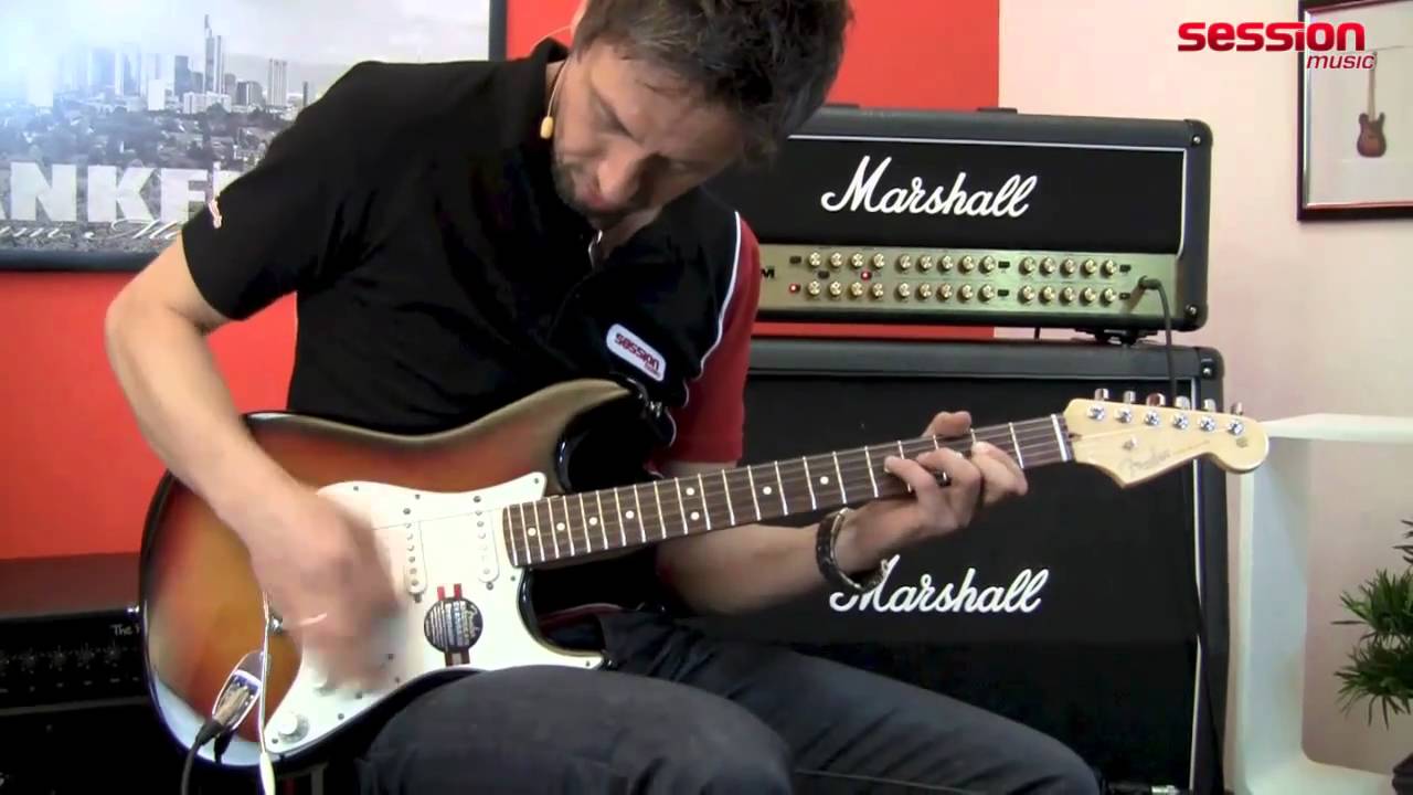 FENDER American Standard Stratocaster RW 3TS