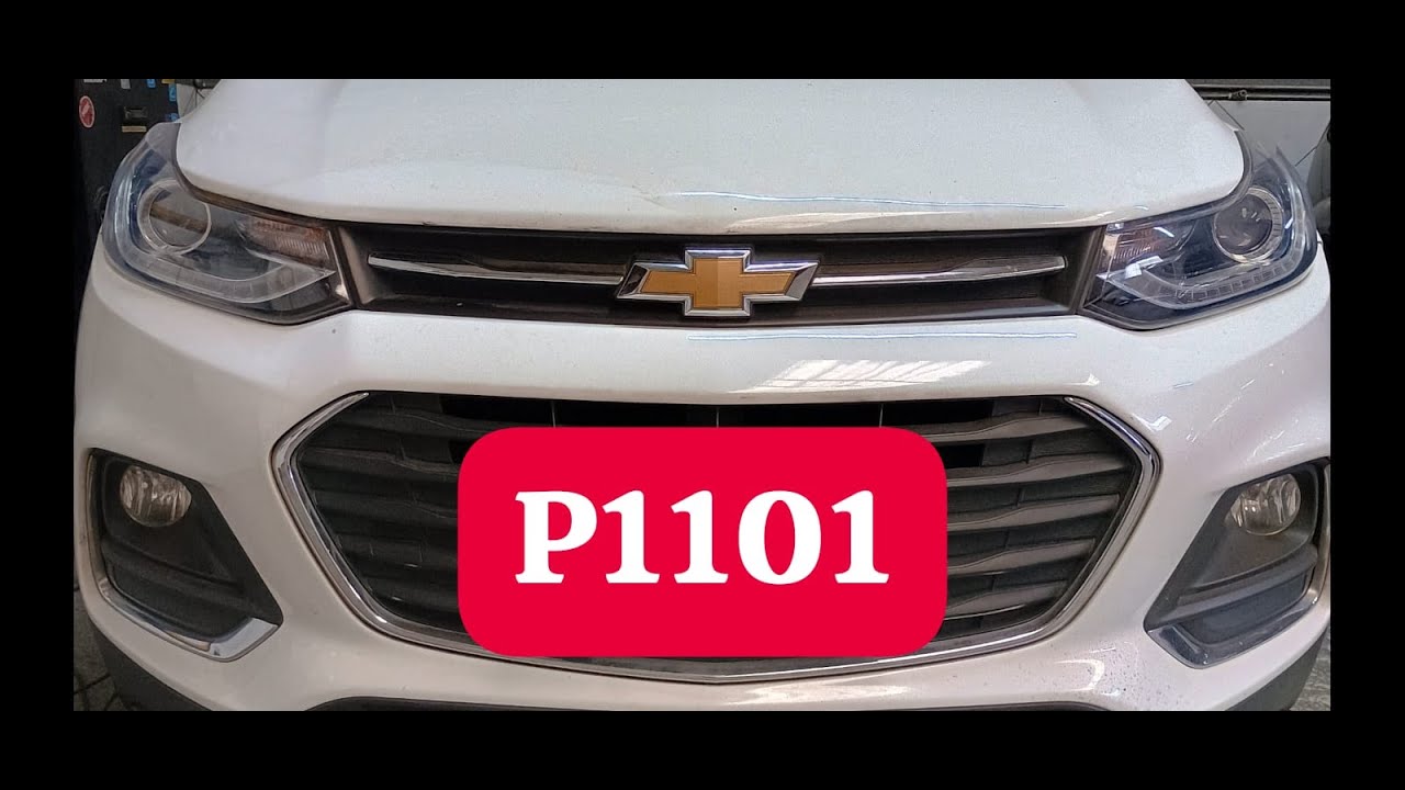 Códico de falha P1101 marcha lenta irregular Tracker / Cruze 1.4 turbo