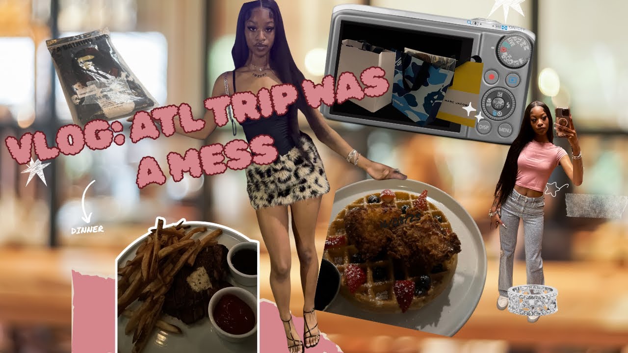 ATL Vlog: Shopping, BAPE store, & Everything That Went Wrong