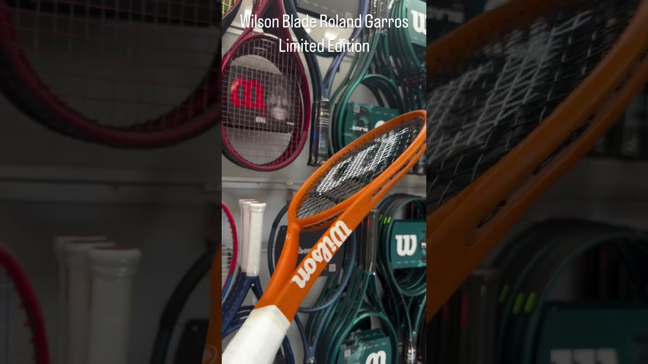 Wilson Blade 98  | LIMITED EDITION Roland Garros 2025 Tennis Racket |