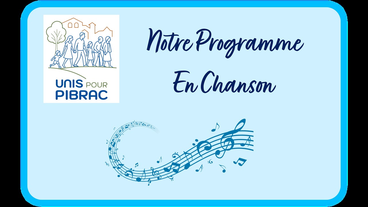 Programme Unis pour Pibrac en musique