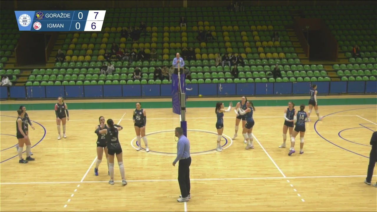 Premijer liga OS BiH za žene: OK Goražde - ŽOK Igman - 18.kolo