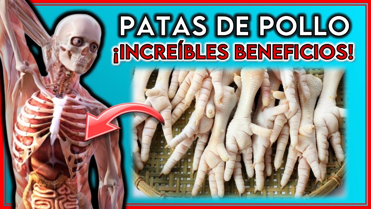 ¡Esto SUCEDE si empiezas a comer PATAS DE POLLO! || ¡10 BENEFICIOS que DESCONOCIAS!