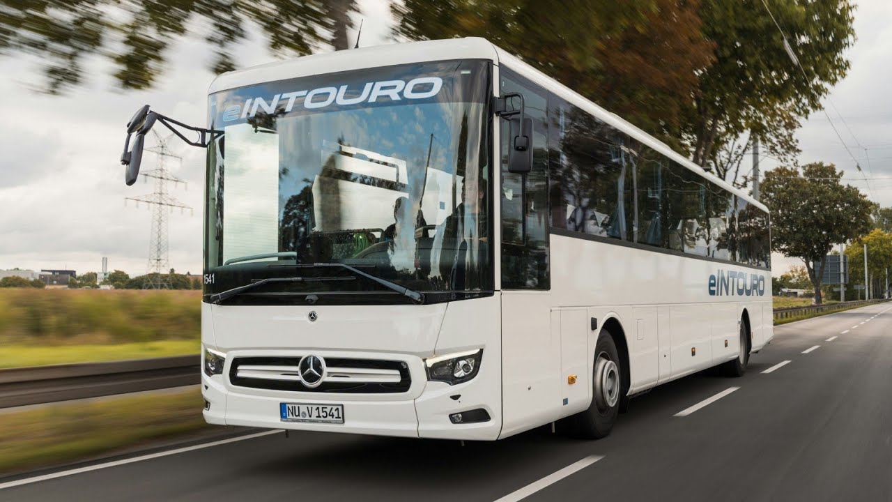 New Mercedes-Benz eIntouro (2026) - Drive Test in Spain