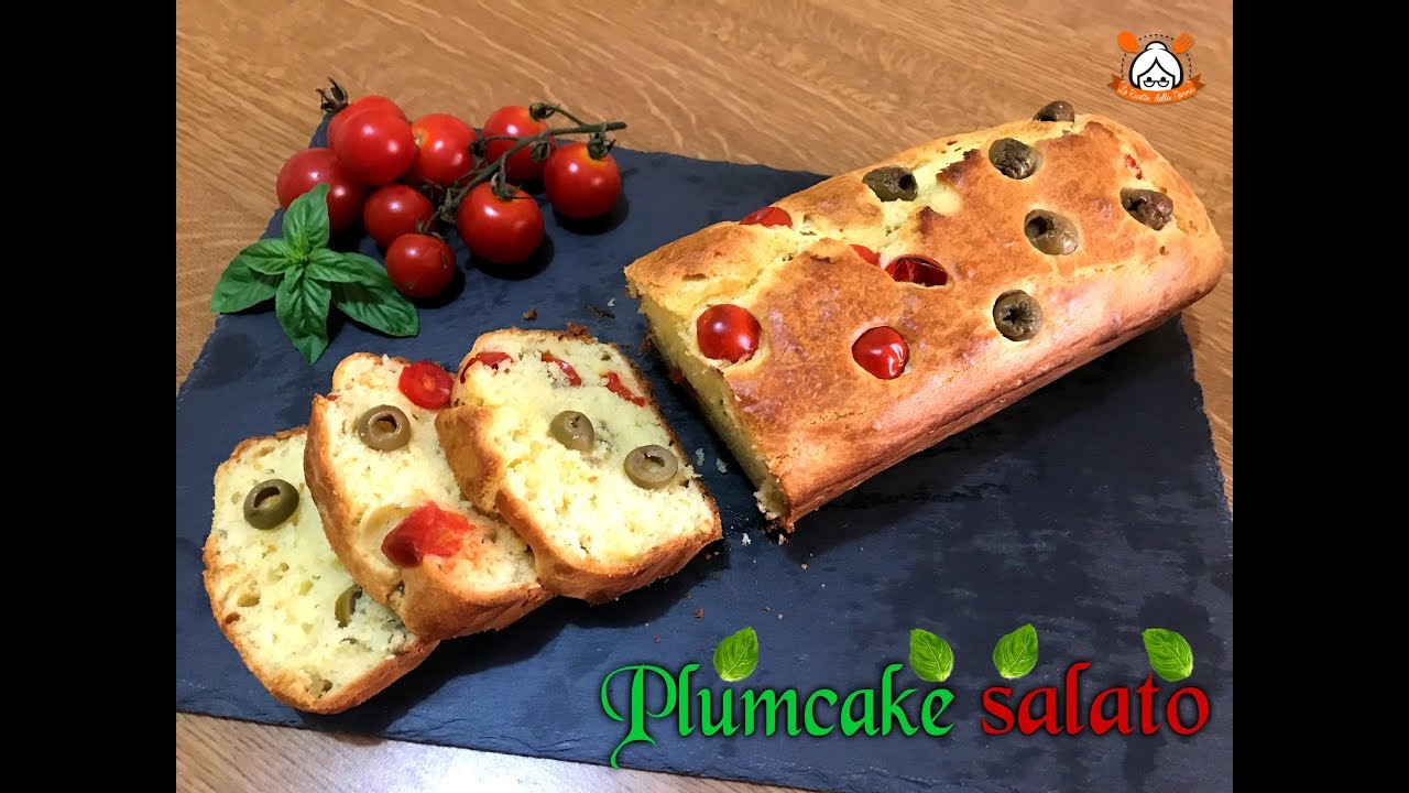 UN PLUMCAKE SALATO DIVERSO DAL SOLITO. RICETTA FACILE E VELOCE