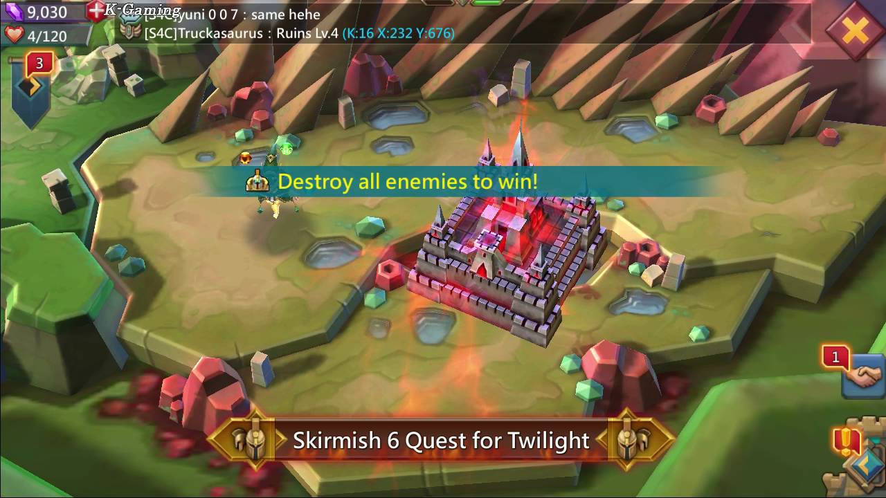 LORDS MOBILE - Destroy Twilight Spring