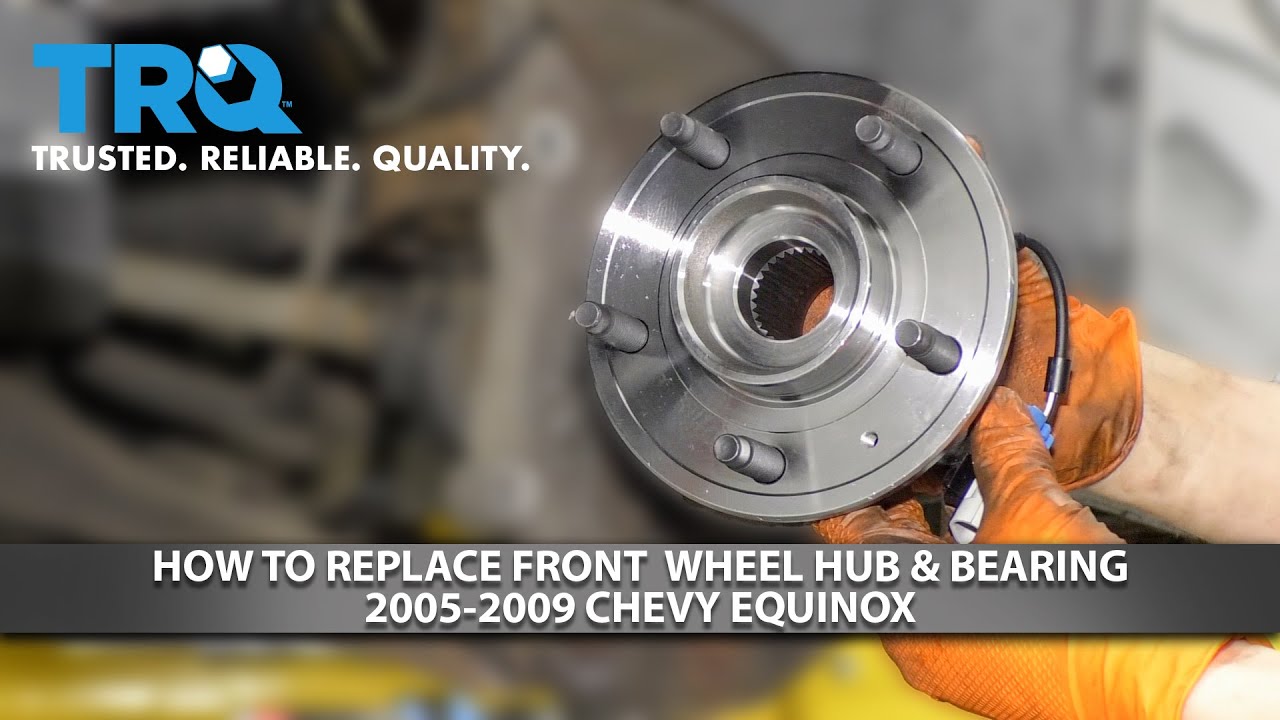 How to Replace Front Wheel Hub & Bearing 2005-2009 Chevy Equinox