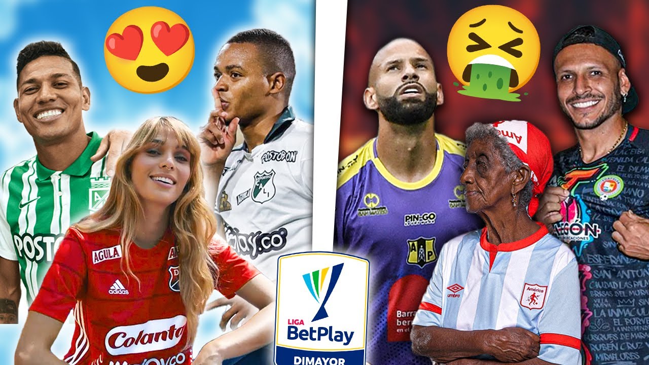 🔥TOP 10 MEJORES Y PEORES CAMISETAS DE LA LIGA BETPLAY 2022🇨🇴 | CAMILO MD