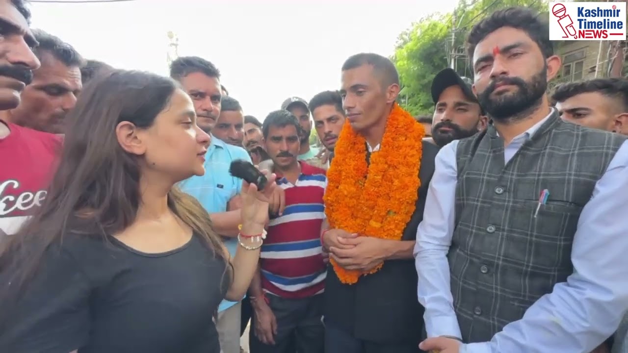 DDC Panchari Jasvi Singh file his Nomination from Udhampur west Seat as an independent Candidate.