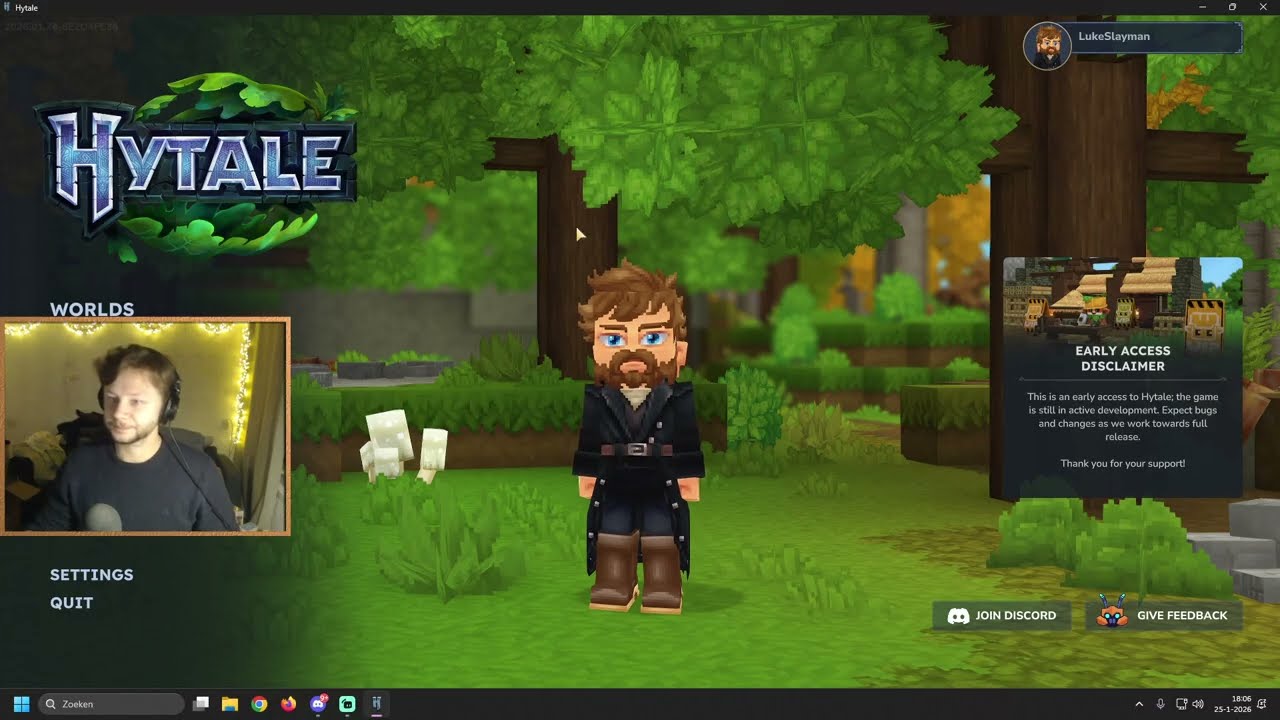 Trying Hytale! What adventures await us? and when can I build a castle?