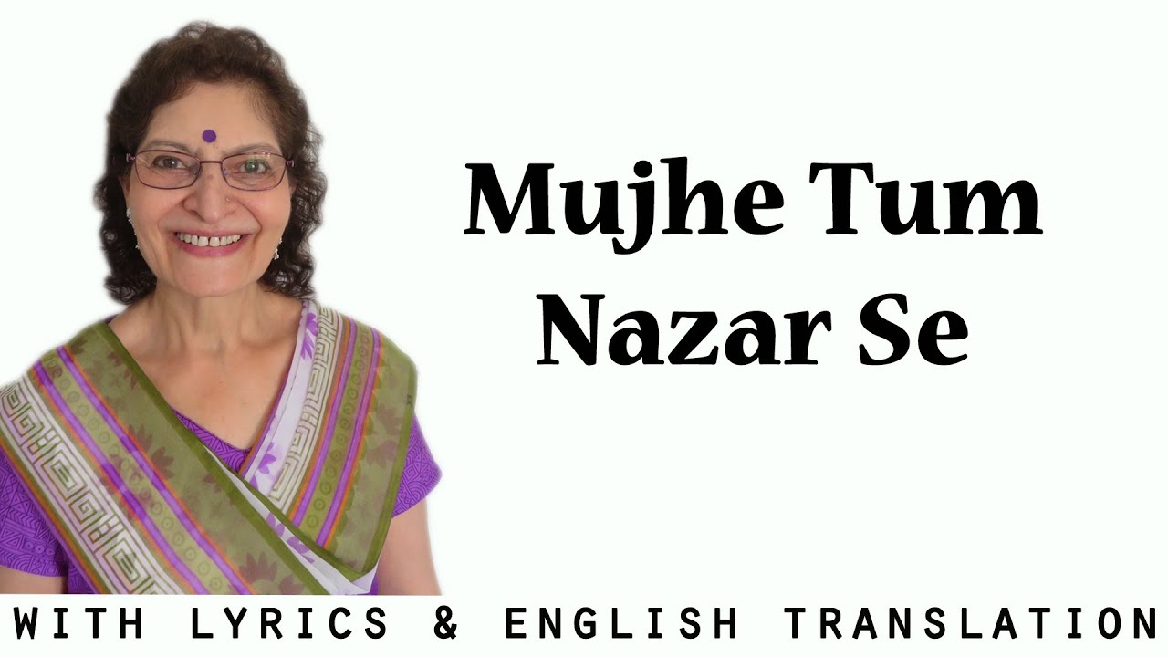 Mujhe Tum Nazar Se l Doraha (1967)l Ghazal l Lyrics & English translation | Taru Devani | A Cappella