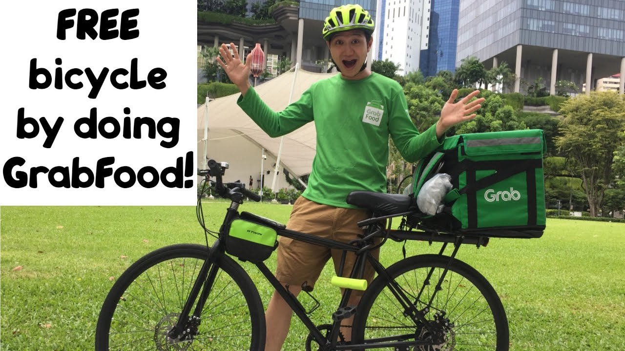 How to get a FREE bicycle by doing GRABFOOD!