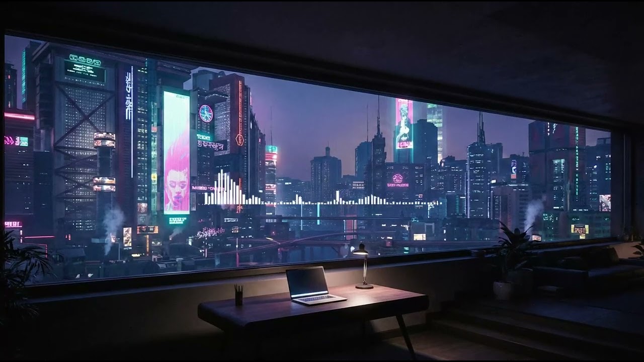 Dark Lo-Fi for Coding at 3AM 🌧️ Rainy Night Focus Music
