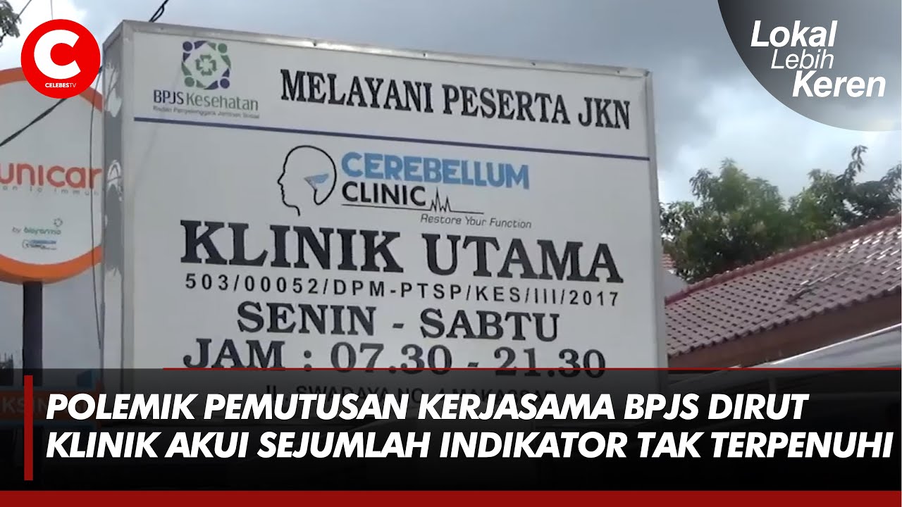 POLEMIK PEMUTUSAN KERJASAMA BPJS DIRUT KLINIK AKUI SEJUMLAH INDIKATOR TAK TERPENUHI
