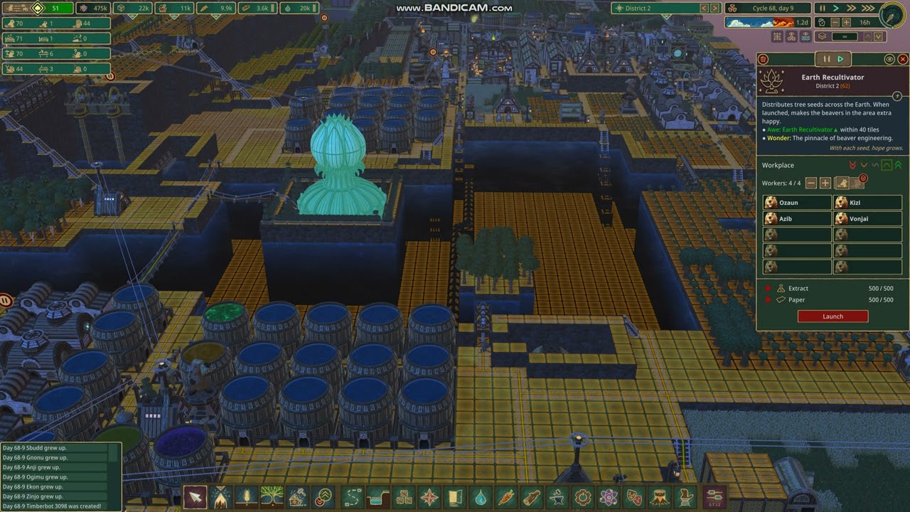 Timberborn Completed Update 3 Settlement Remade with Update 7
