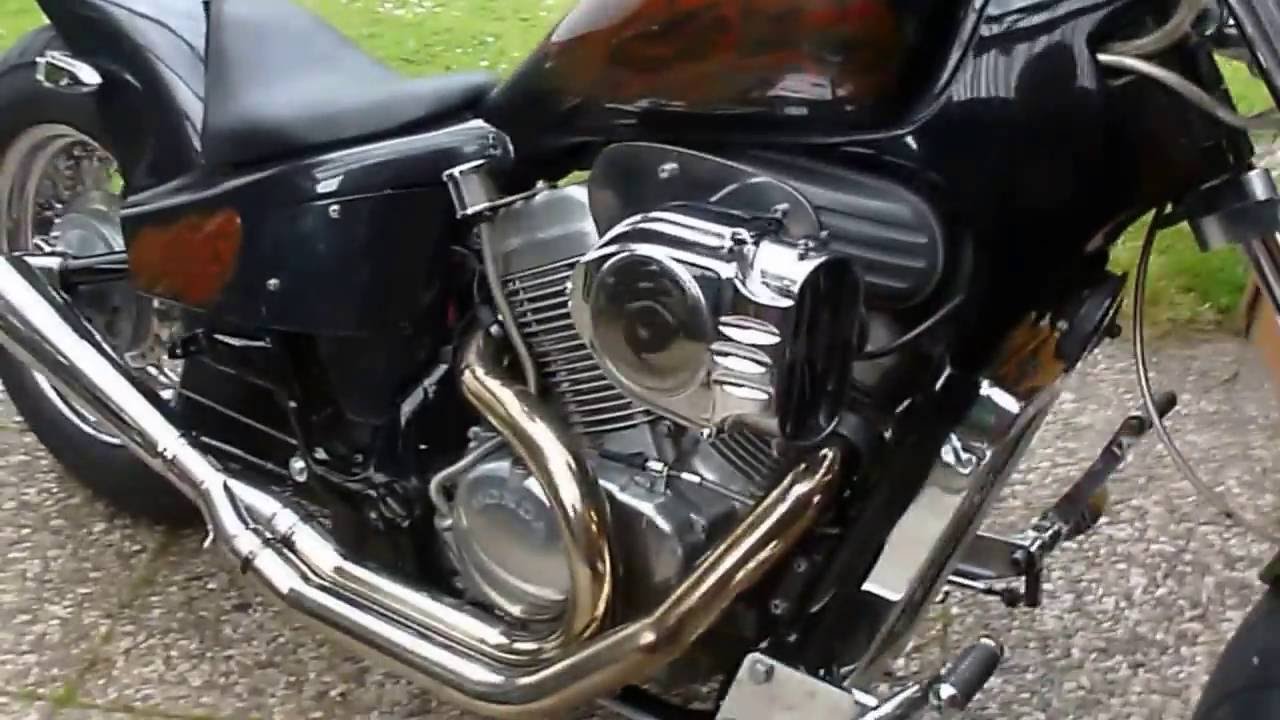 LeoVince Auspuff Exhaust VT 600 Steed Sound