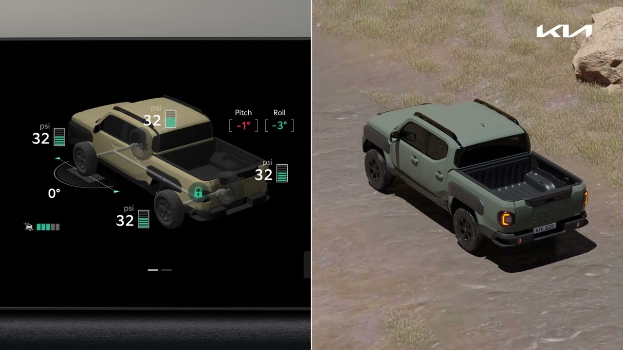 Kia Tasman - Off-road