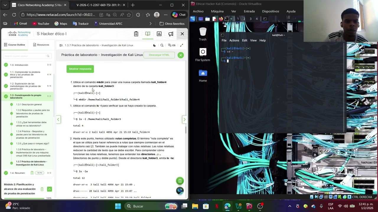 1.3.7 Lab - Investigate Kali Linux