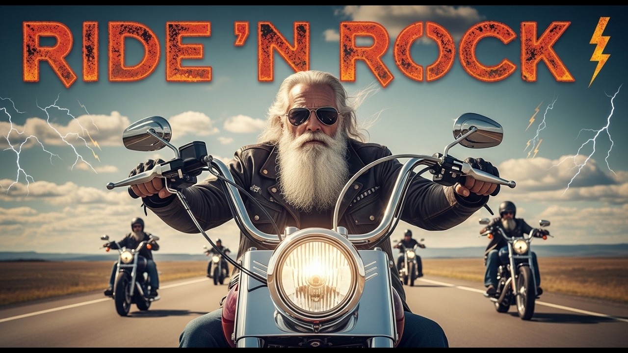 Ride 'N Rock 🎸 Full Throttle Rock 🔥 Bikers of the Open Highway