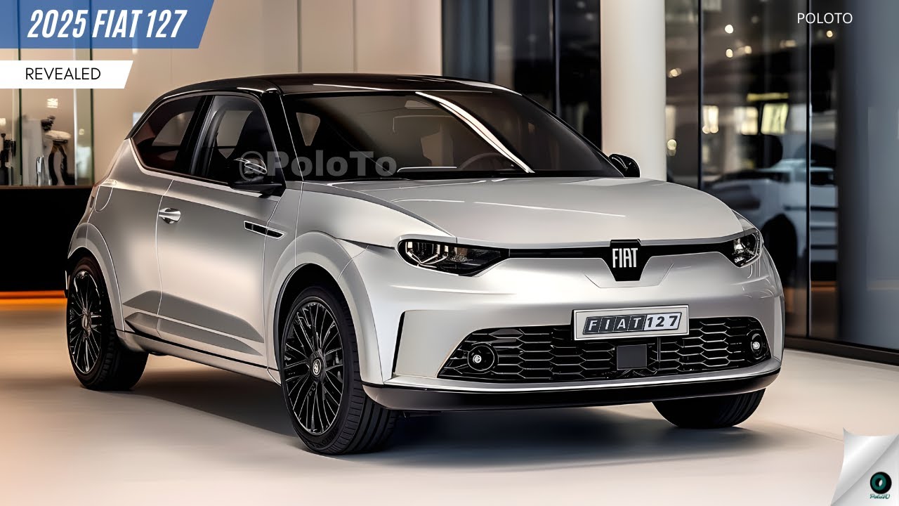 2025 Fiat 127 раскрыл - захватывающий современный поворот на культовом Fiat Car!