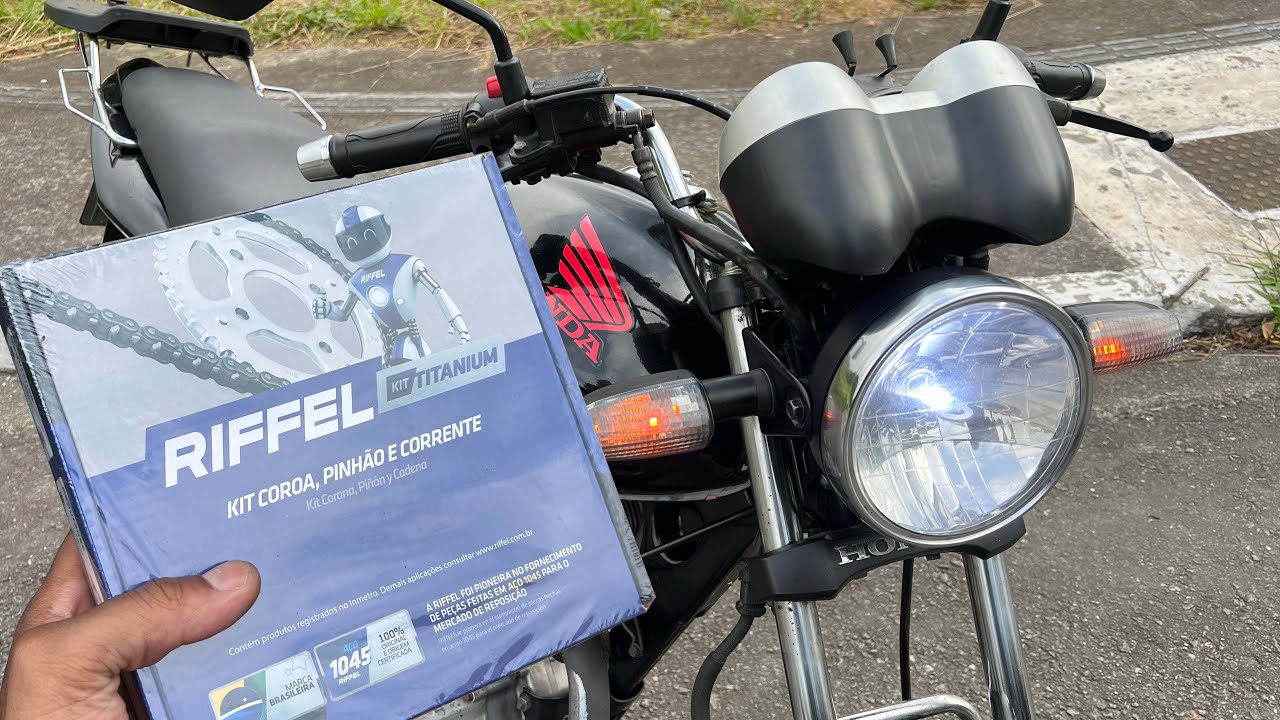 COMO TROCAR A RELAÇÃO DA CG 150/160 SEM LEVAR NO MECÂNICO