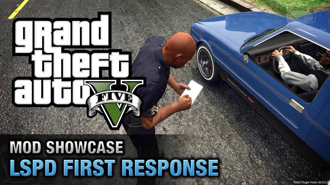 GTA 5 PC -  LSPD First Response Mod [Mod Showcase]