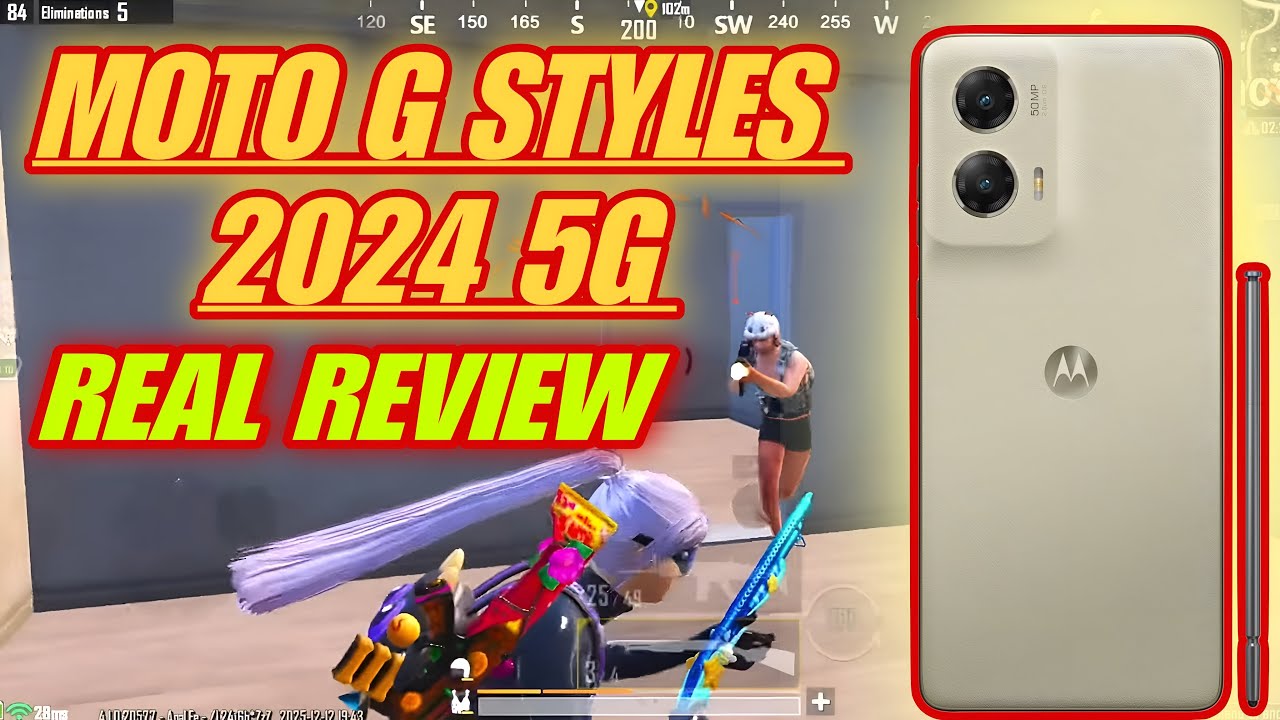 Moto G Stylus 5g 2024 pubg test 2026🔥 | moto g stylus 2024 5G pubg/bgmi test | price.
