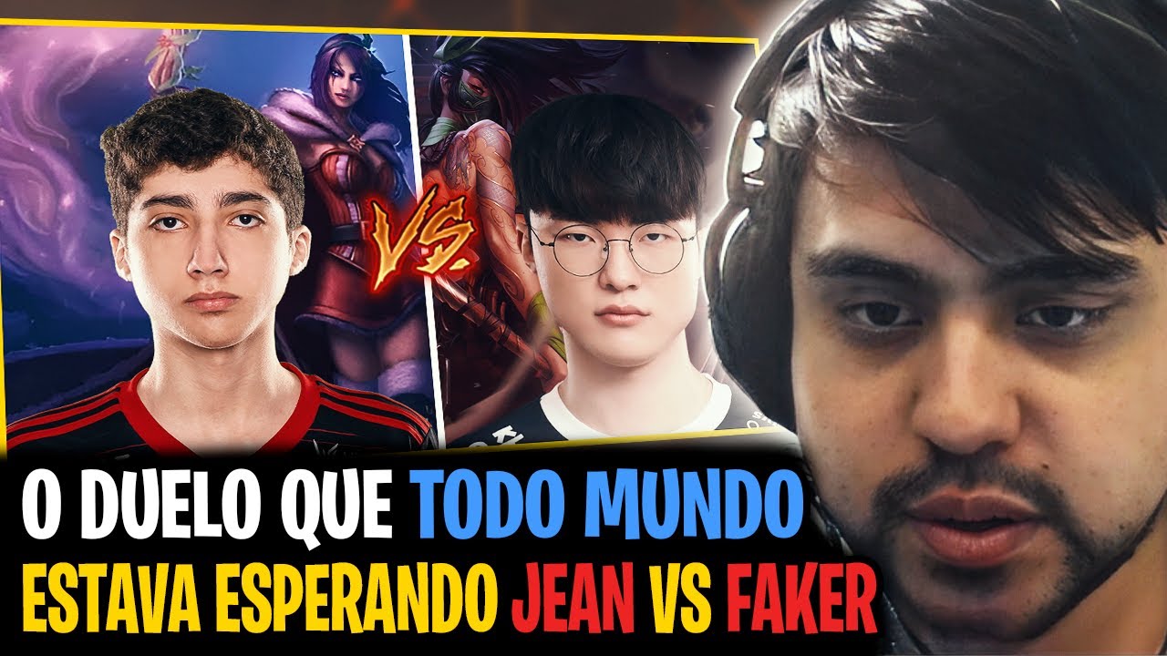 JEAN MAGO vs FAKER | POV do FAKER | Tockers React