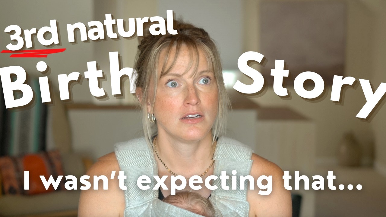 3rd Natural Birth... I pushed for 5 min🤯