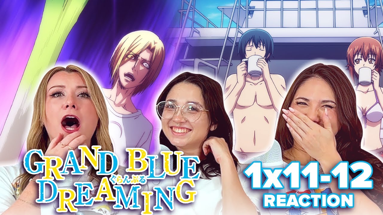 OMG, WHY!? OW! 🤣😱  Grand Blue Dreaming - 1x11 & 1x12 - You Have the Wrong Idea / Otori