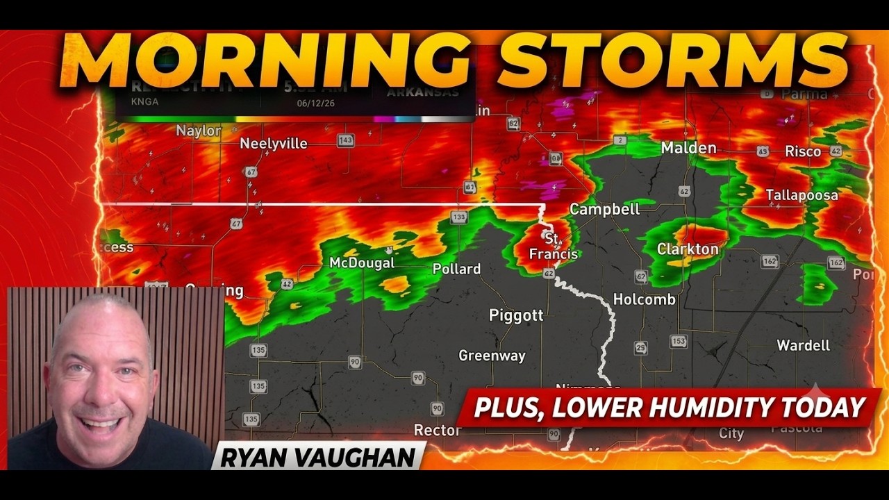 June 12, 2026 Morning Weather and Traffic Update