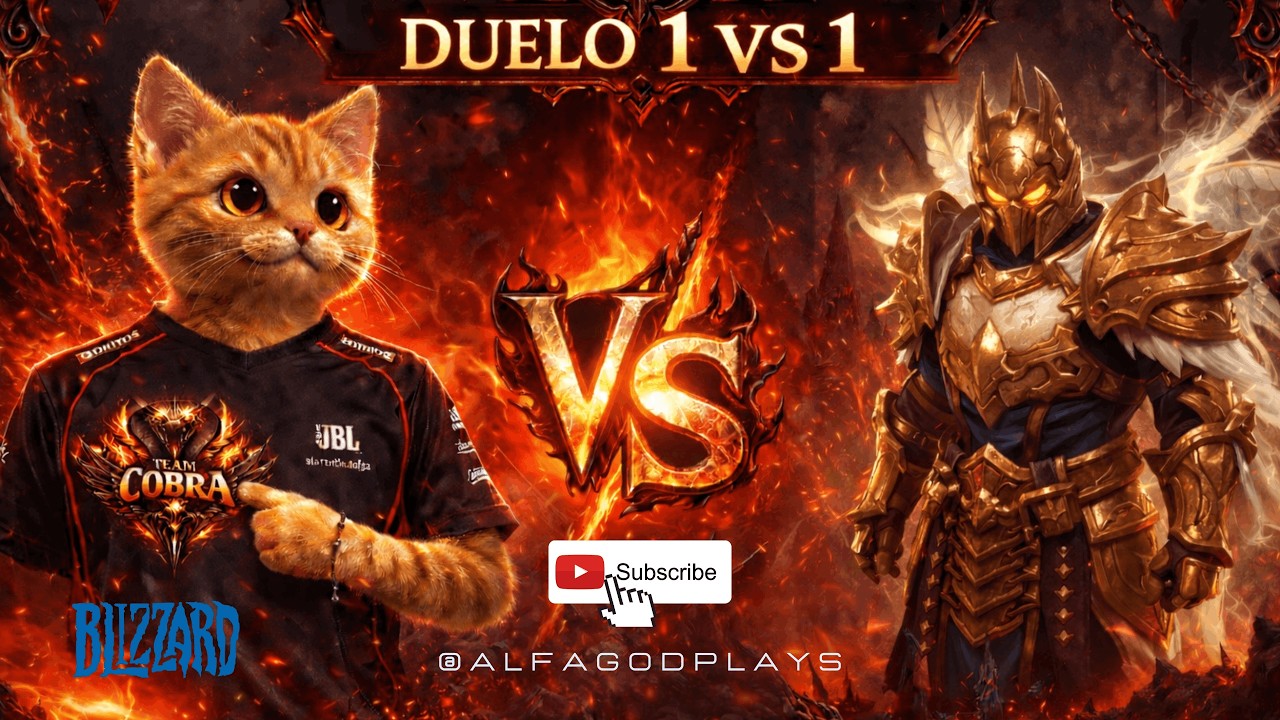 1VS1 ► ALFA GOD vs VIUDITA ROJA | Duelo 1 vs 1 ÉPICO | [BEST OF 3] | DIABLO IMMORTAL 👹🔥