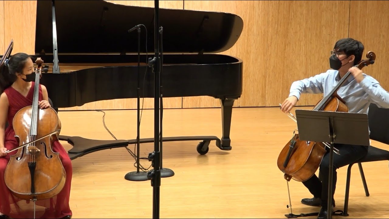 CMNW SF22 Masterclass with Zlatomir Fung | Schumann Adagio and Allegro, Op. 70 (Cello and Piano)