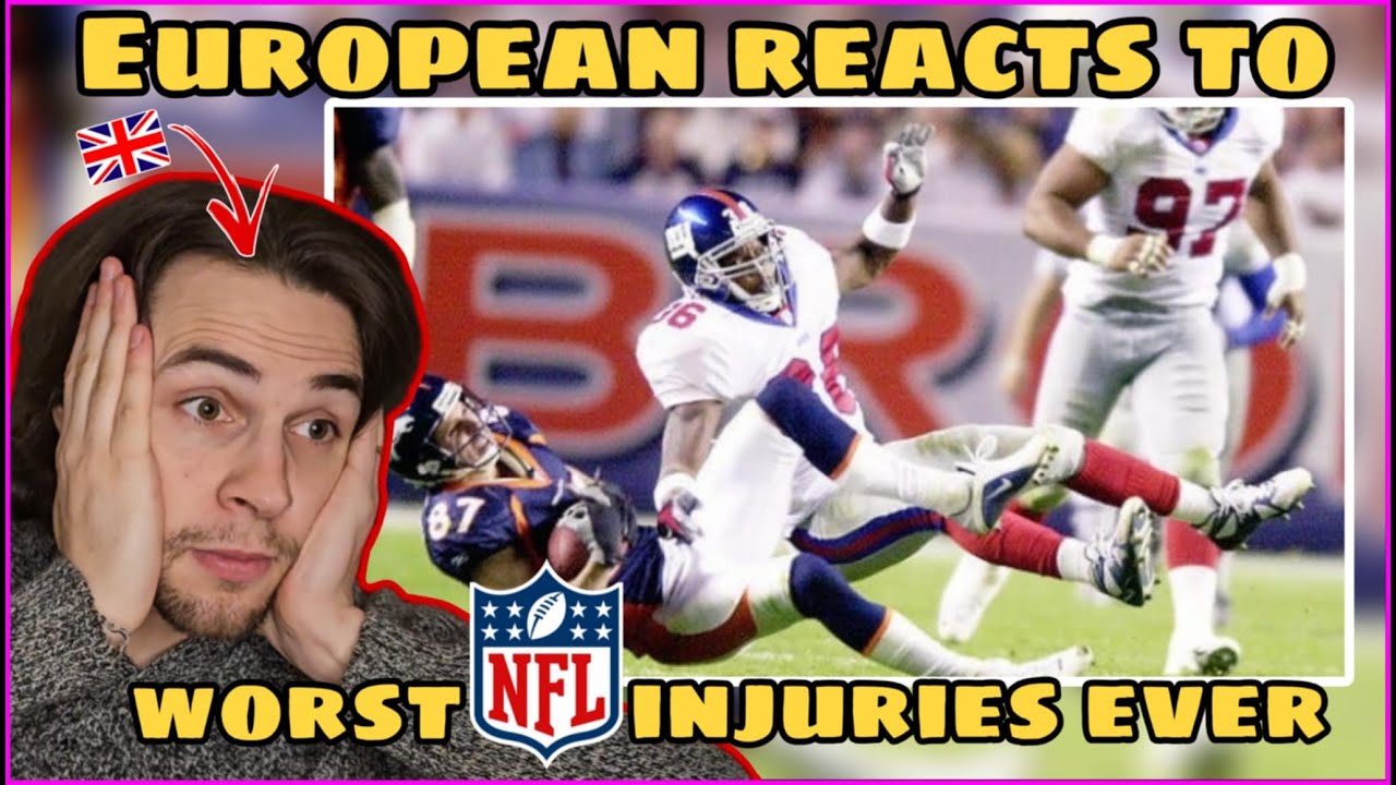 EUROPEAN Reacts to NFL WORST INJURIES EVER!! - First Time Reaction
