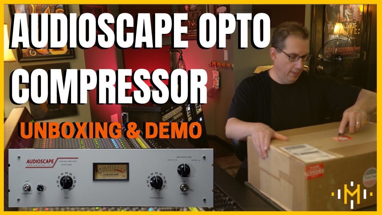 LA2-A Compressor | AUDIO-SCAPE OPTO COMP | Gear Review