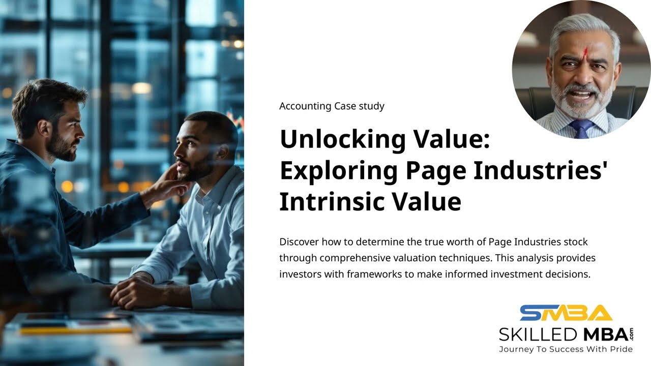 Unlocking Value &ndash; Exploring Page Industries' Intrinsic Value : A Critical Discussion of Case Study