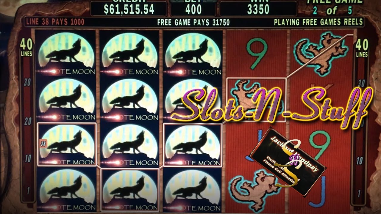 Big Coyote Moon Jackpots slot play