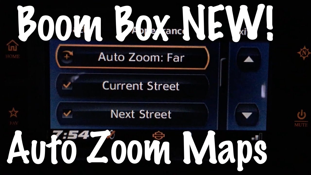 Harley Boom!™ Box New Feature | Auto Zoom GPS Map-VLOG 34