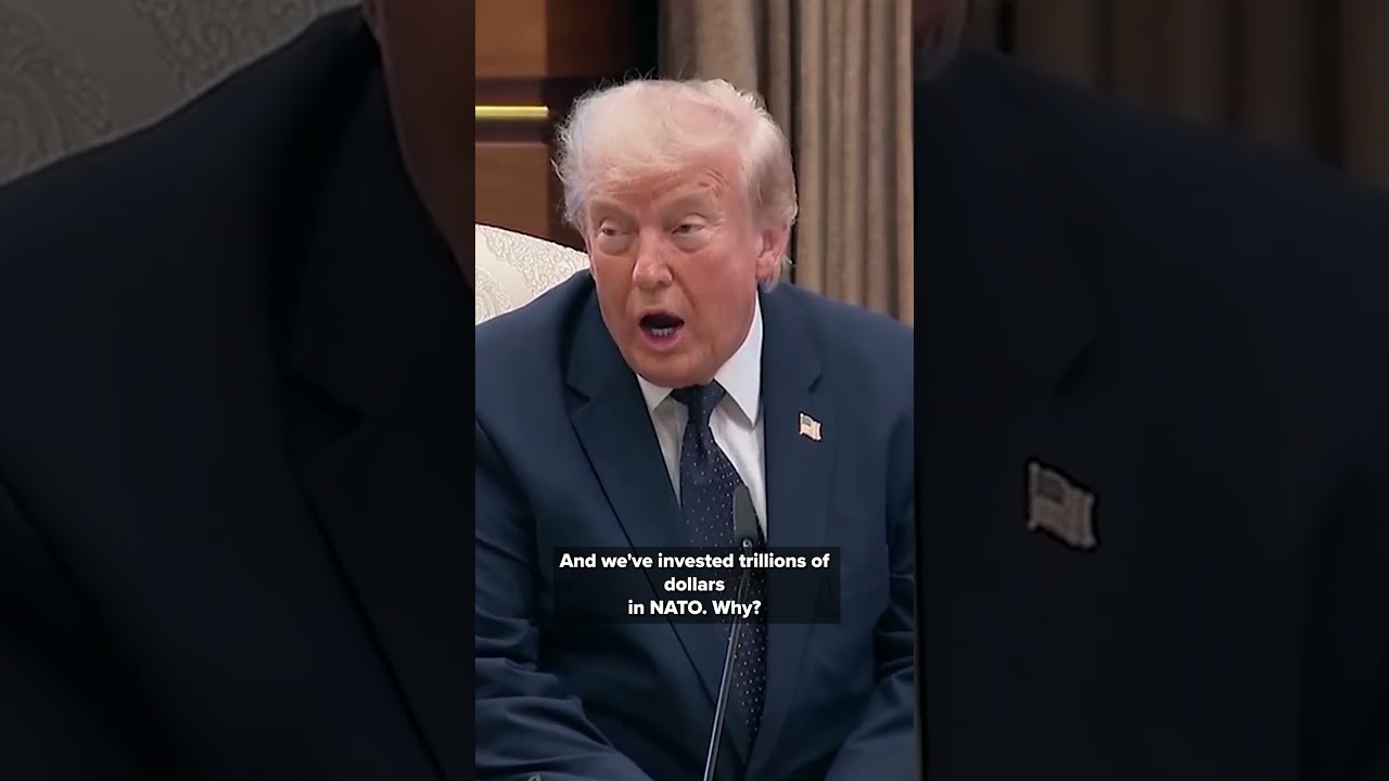 Trump says he didn't need NATO's help