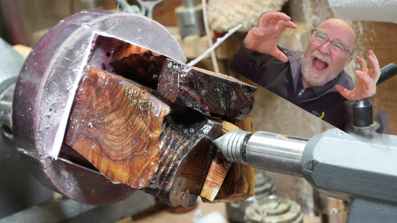Woodturning a vase gone badly wrong