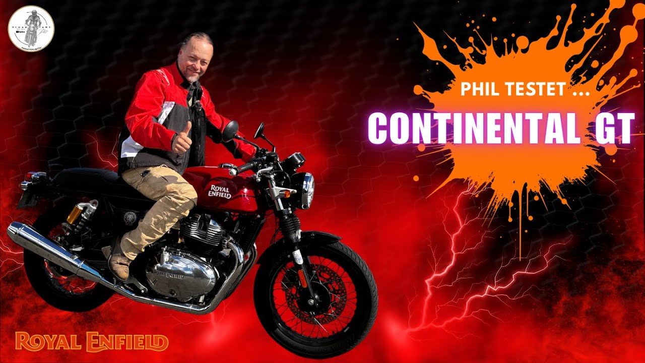 Phil testet ... Continental GT , Royal Enfield Continental GT Impressionen
