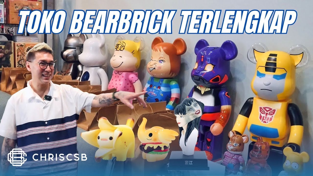 Toko Bearbrick Terlengkap di Indonesia! Ada Kaws Holiday Evangelion Blindbox Junji Ito Popmart Dll