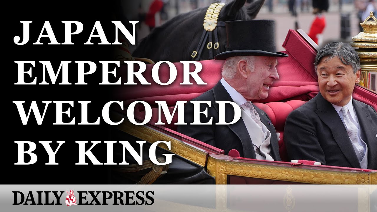 King welcomes Emperor of Japan with pomp and pageantry | HIGHLIGHTS