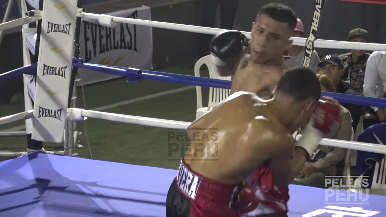 Piero Aponte vs Dallan Llovera. Box Profesional 52.2 kg. Perú vs Venezuela