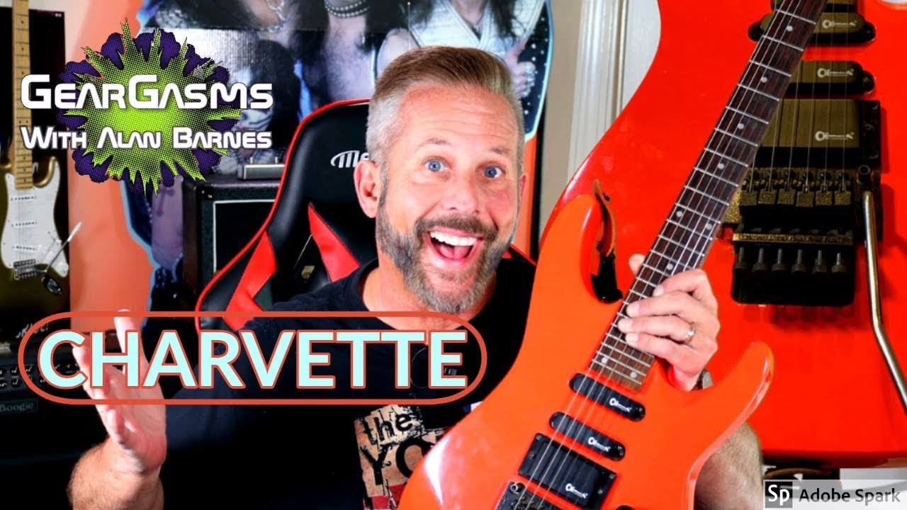 Charvette - Budget Sunset Strip Shredder Guitar from the Hair Metal Days of the 80's!