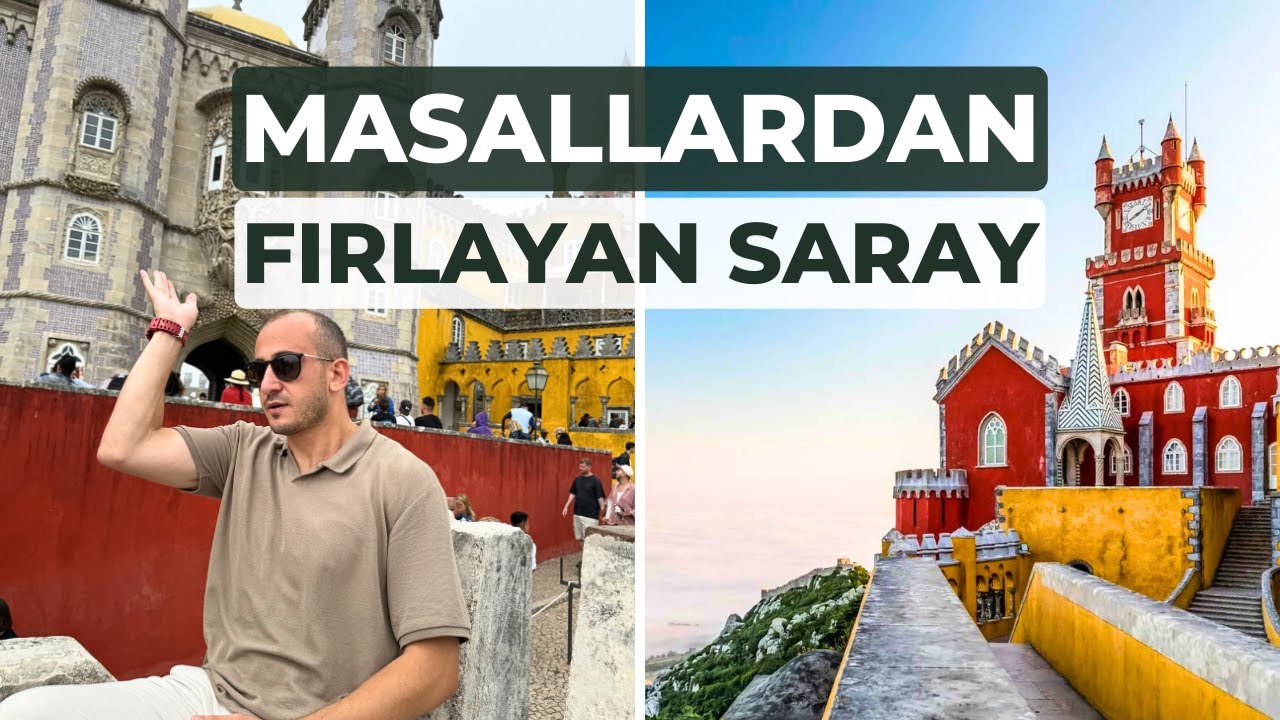 Portekiz'de buraya gitmezseniz pişman olursunuz! SİNTRA PENA SARAYI 🇵🇹