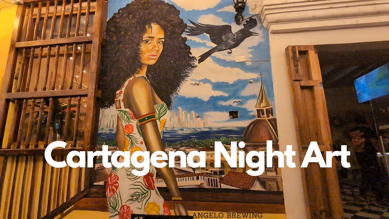 Cartagena Night Art 